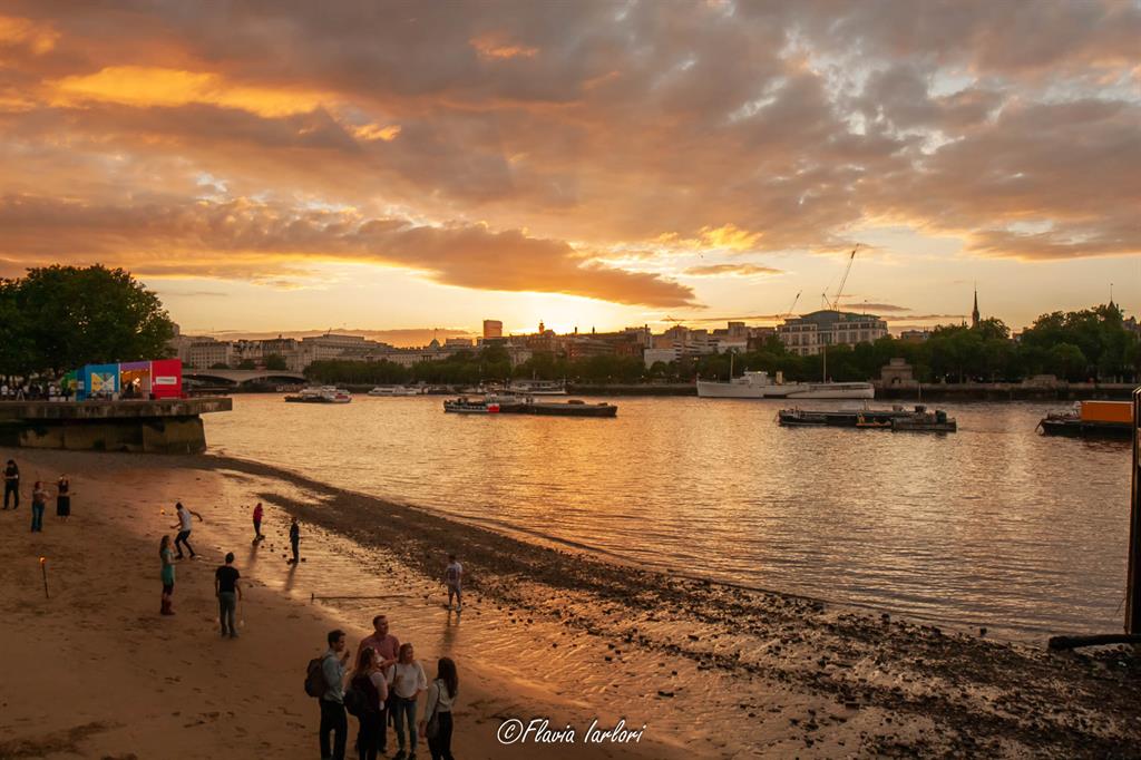 Dove vedere il tramonto a Londra: South Bank