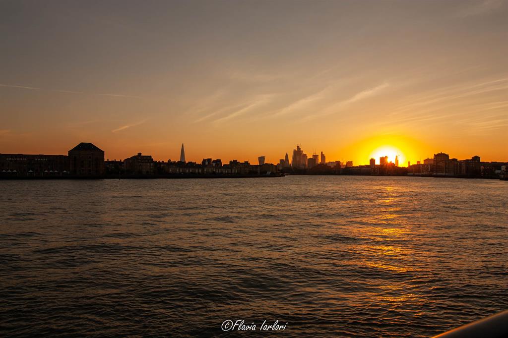 Dove vedere il tramonto a Londra: Westferry Circus