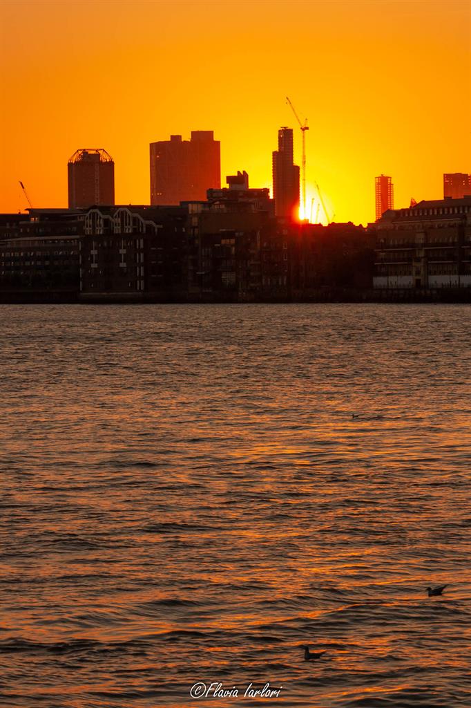 Dove vedere il tramonto a Londra: Westferry Circus