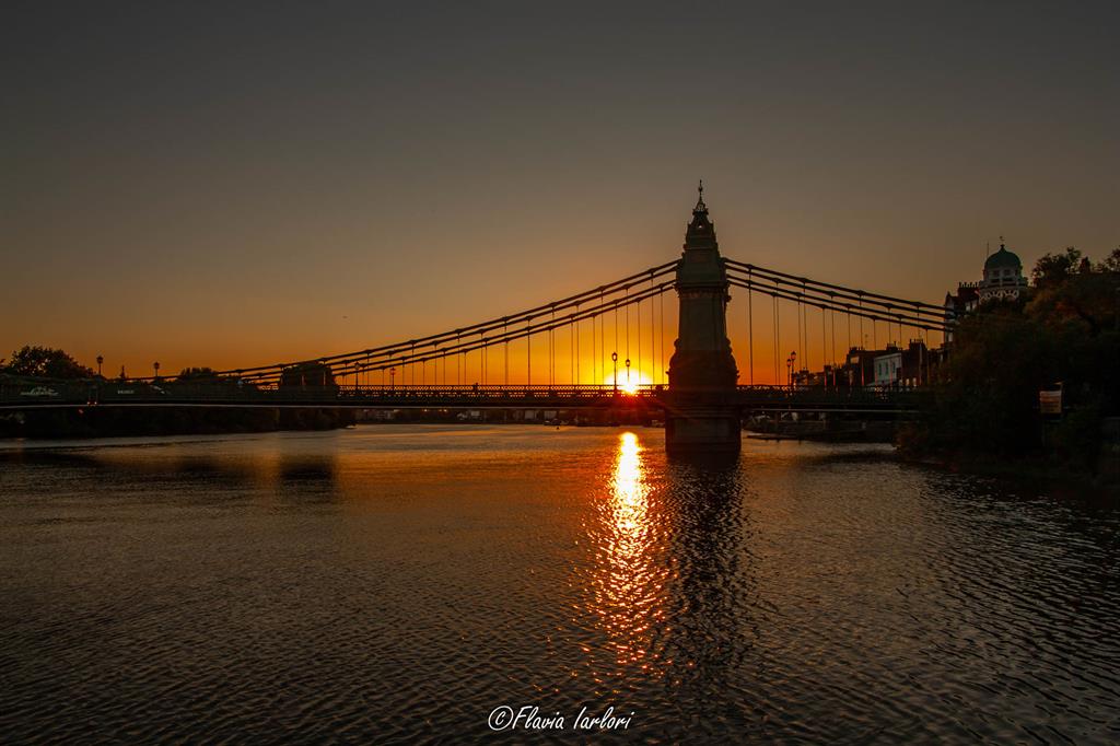 Dove vedere il tramonto a Londra: Hammersmith Bridge