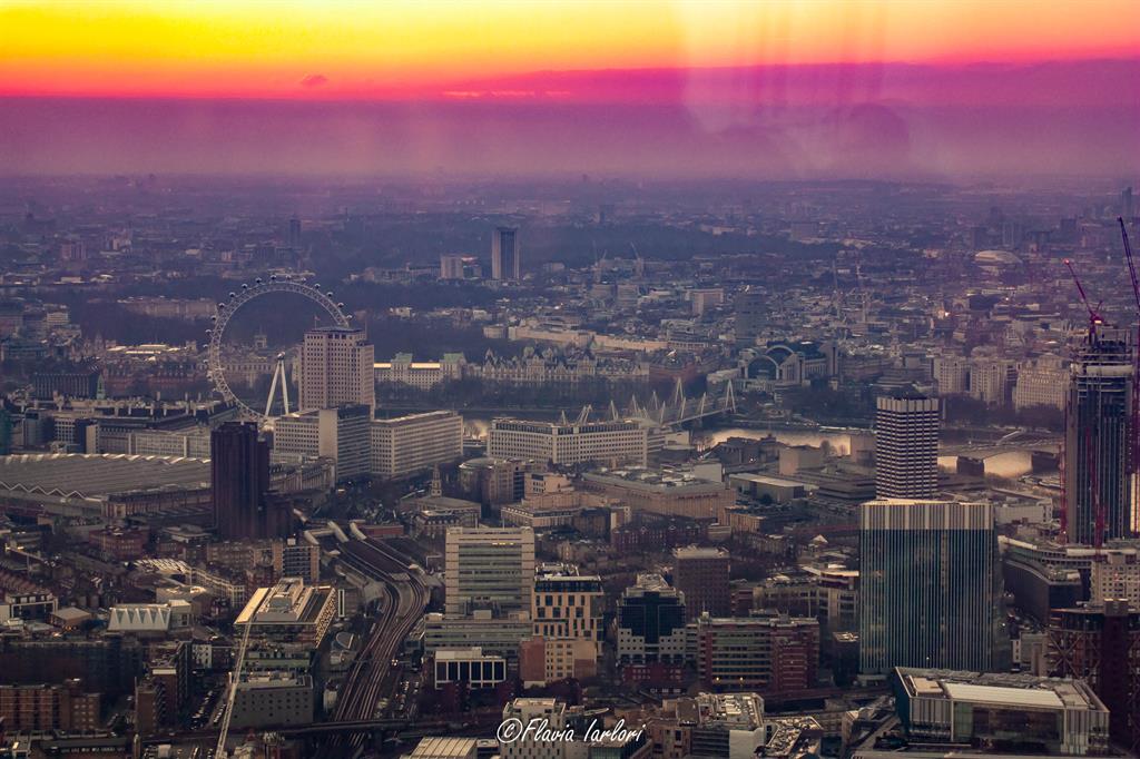 Dove vedere il tramonto a Londra: The Shard