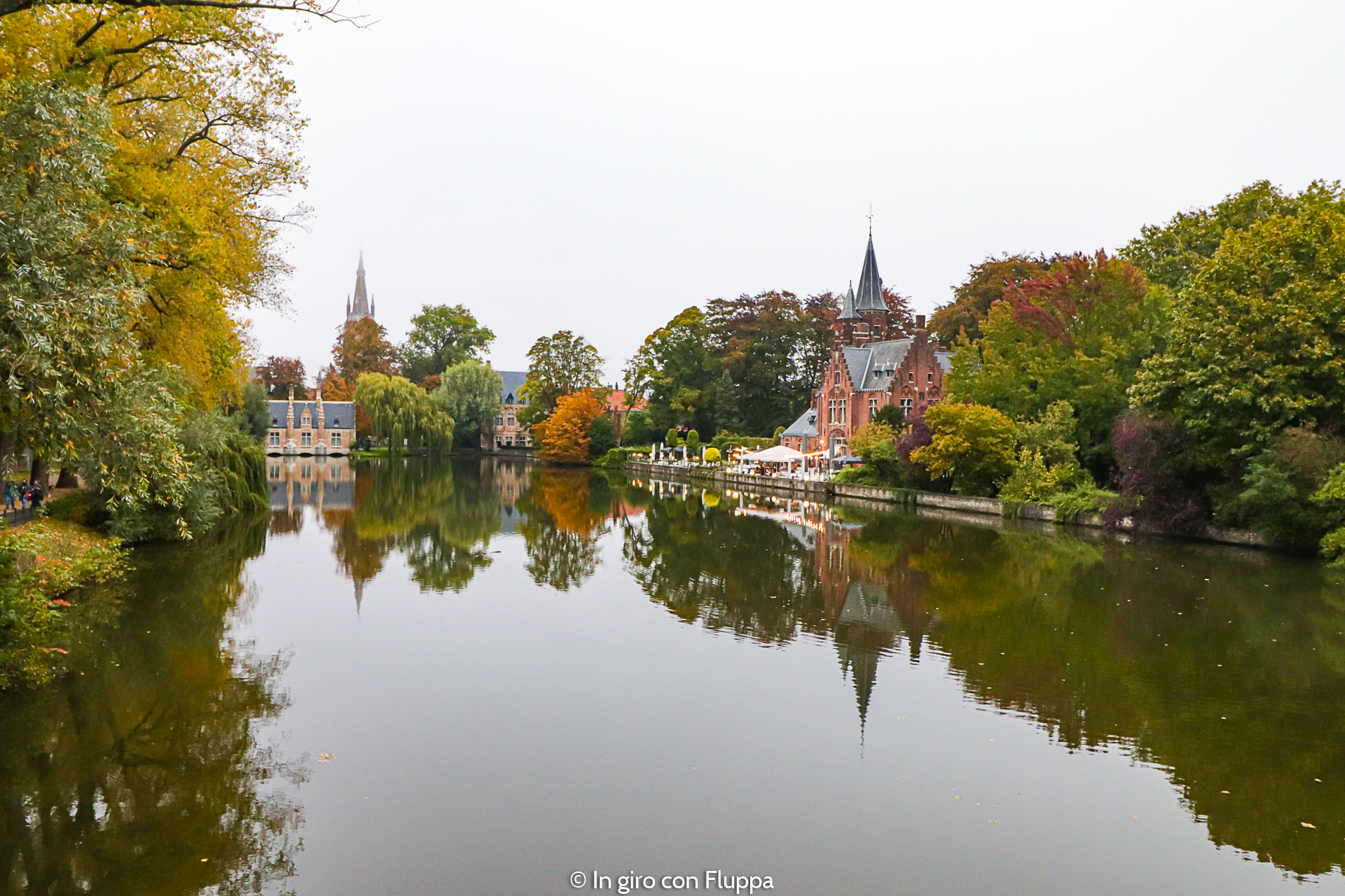 Cosa vedere a Bruges in un giorno: Minnewater Park