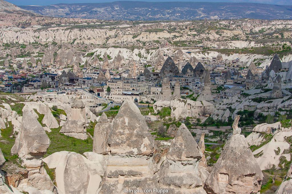 Viaggio in Cappadocia: punto panoramico di Göreme
