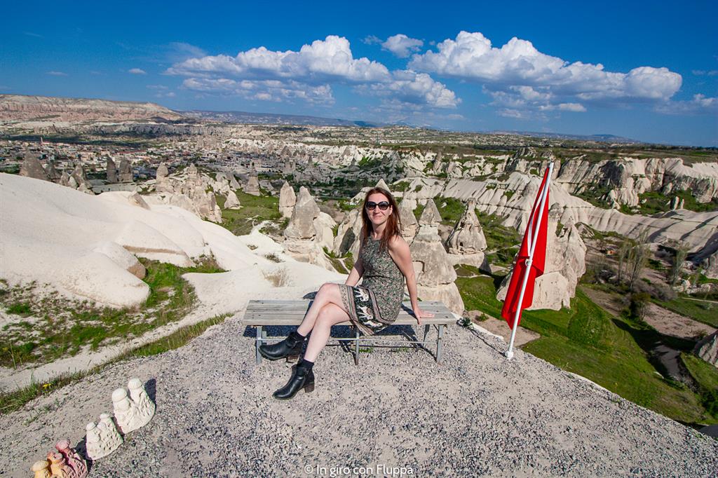 Viaggio in Cappadocia: punto panoramico di Göreme