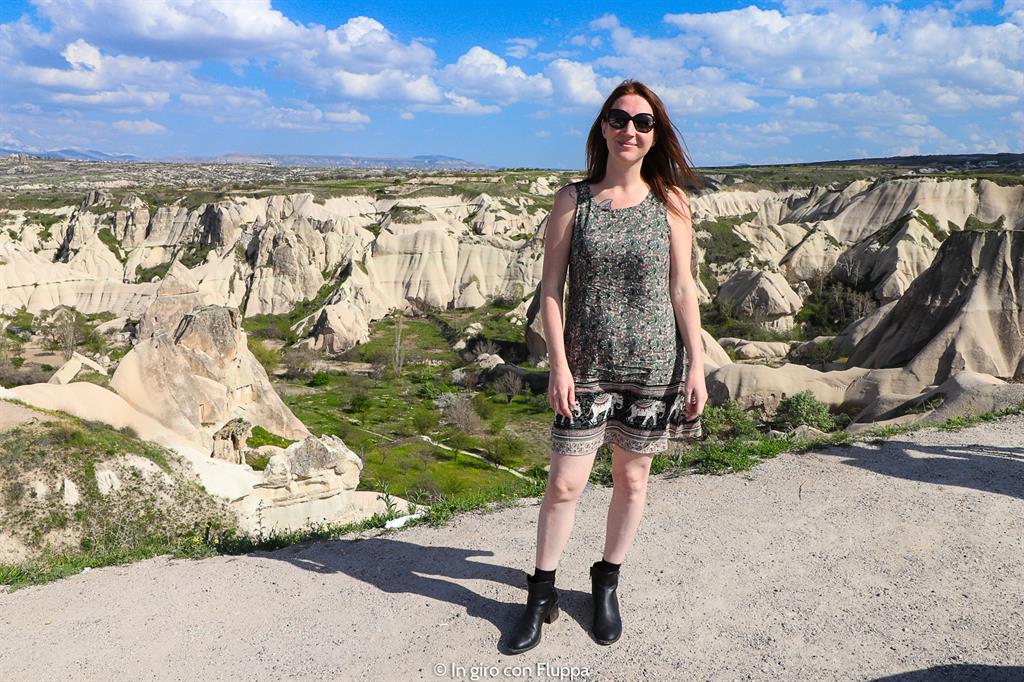 Viaggio in Cappadocia: punto panoramico di Göreme