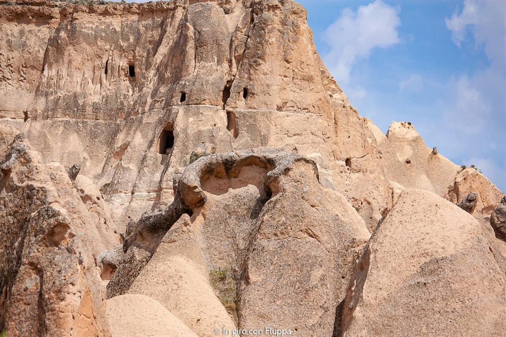 Viaggio in Cappadocia: il tour rosso. Imagination Valley, la lucertola.