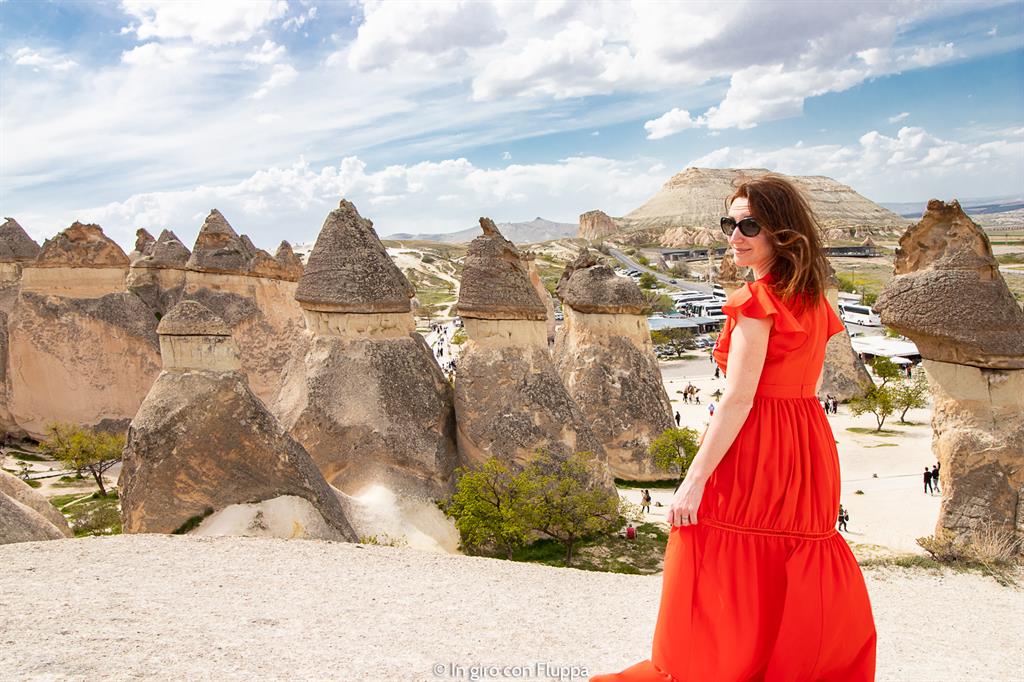 Viaggio in Cappadocia: il tour rosso. Pasabag, Monks Valley.
