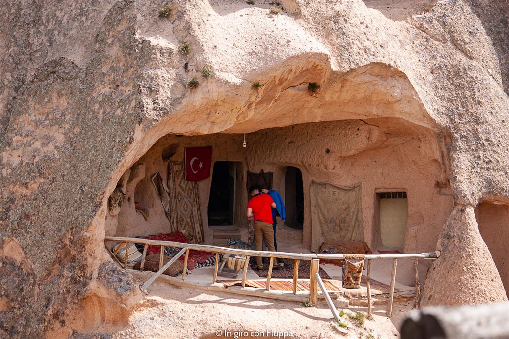 Viaggio in Cappadocia: il tour rosso. Castello di Uchisar.