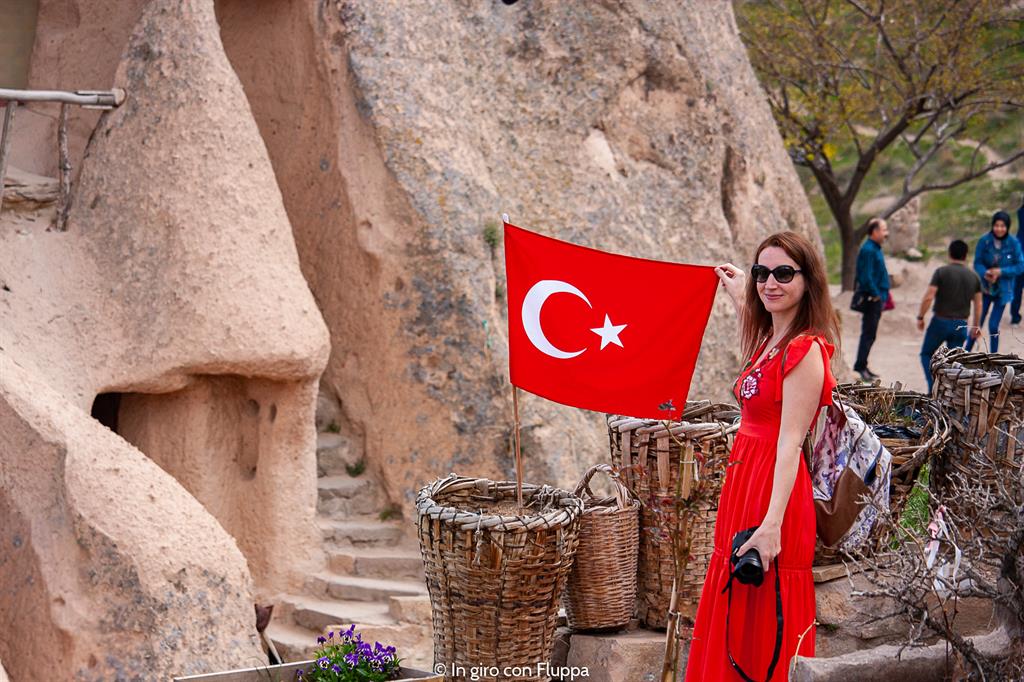 Viaggio in Cappadocia: il tour rosso. Castello di Uchisar.