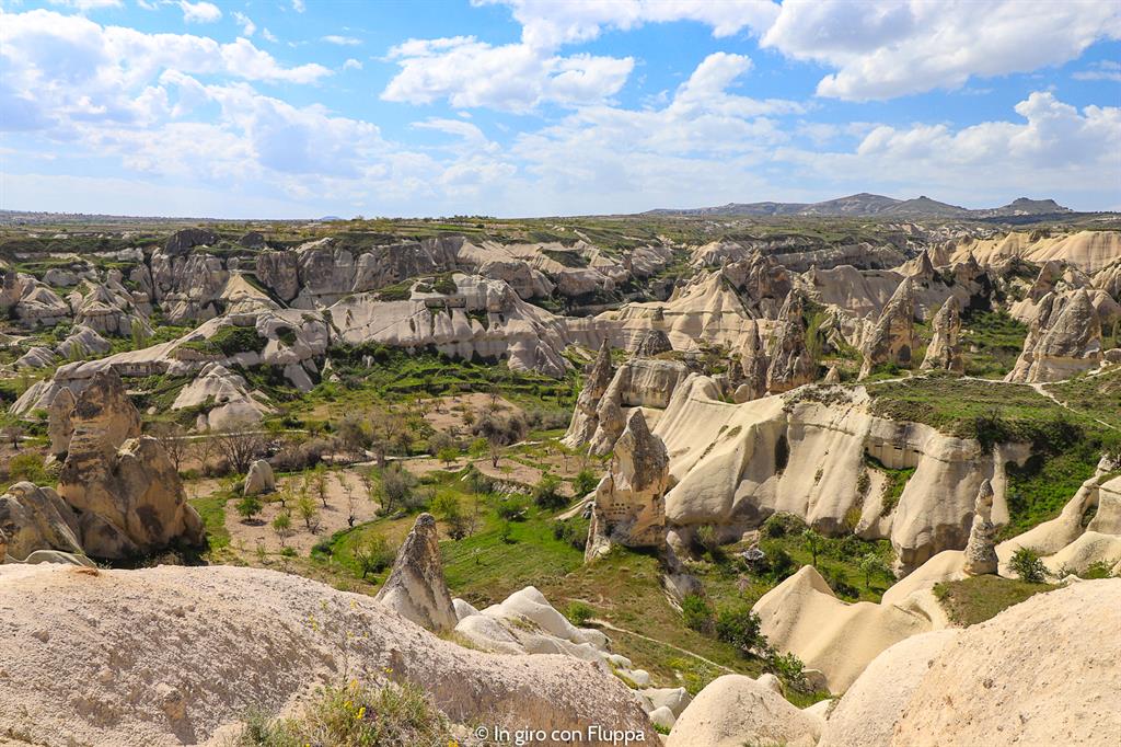 Viaggio in Cappadocia: il tour verde. Punto panoramico di Göreme