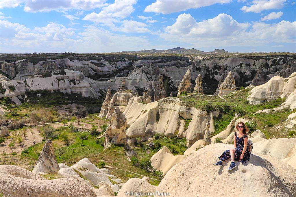 Viaggio in Cappadocia: il tour verde. Punto panoramico di Göreme