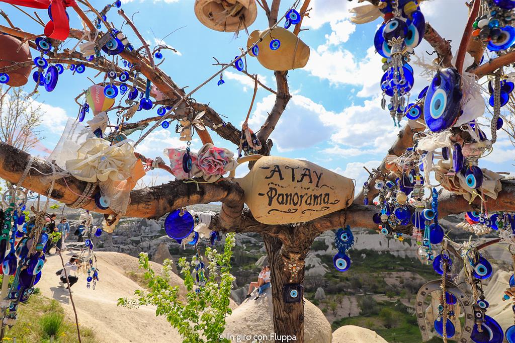 Viaggio in Cappadocia: il tour verde. Punto panoramico di Göreme