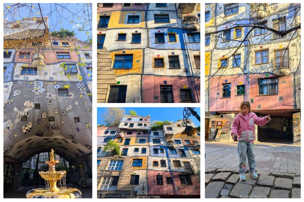 Collage di Hundertwasser House, Vienna