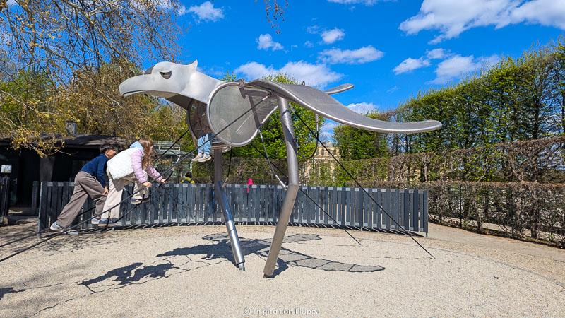Playground vicino al labirinto dello Schonbrunn Palace