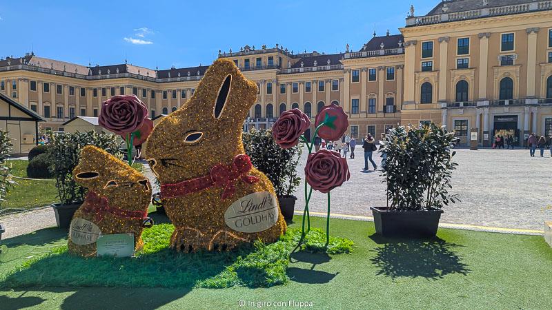 Decorazioni Lindt allo Schonbrunn Palace, Vienna