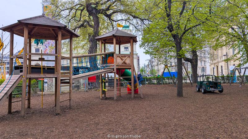Playground vicino la Karlskirche