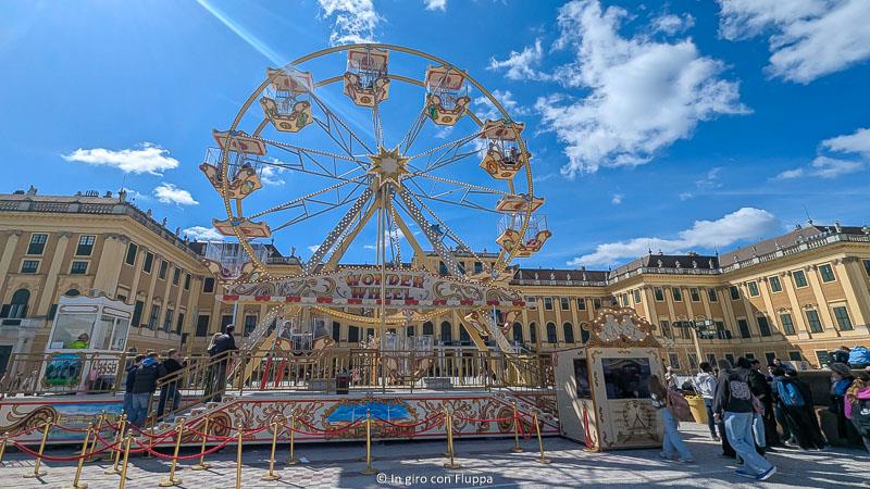 Ruota panoramica allo Schonbrunn Palace, Vienna