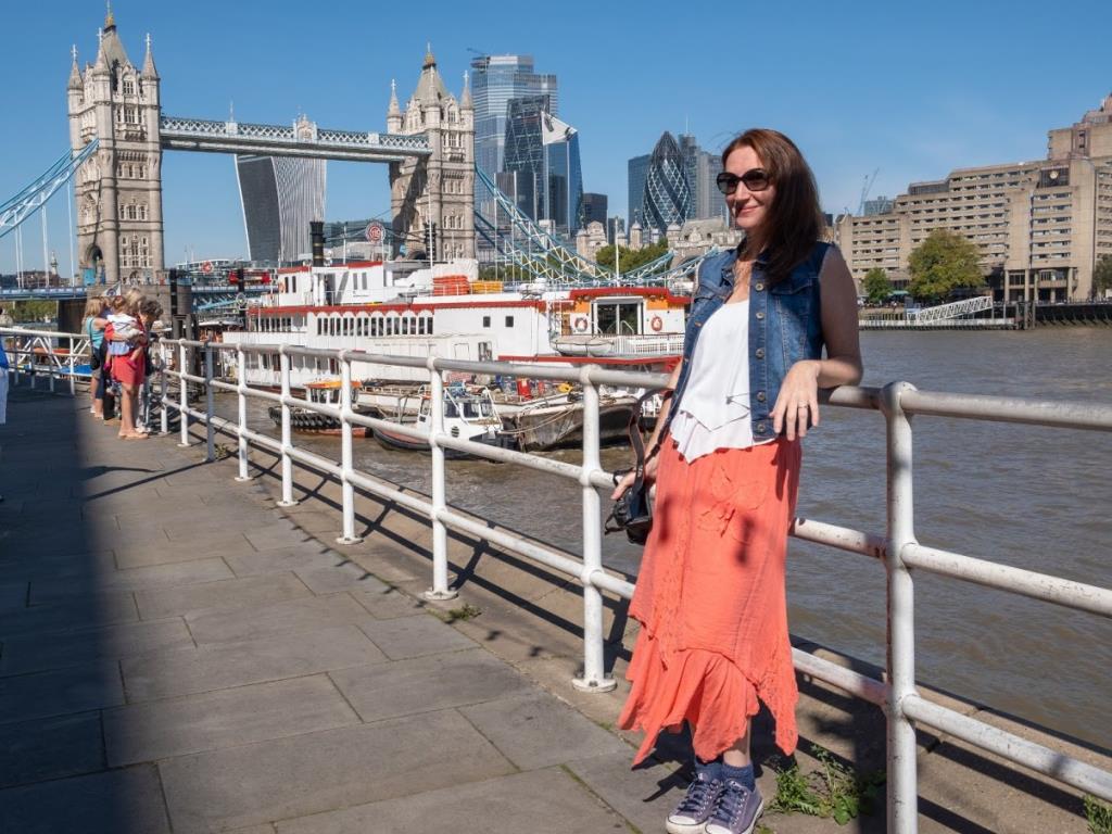 Una bella giornata di sole a Londra